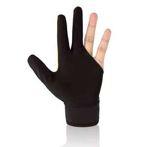 Gants de billard durables à trois doigts, respirants et lisses, protection élastique pour le poignet du joueur - Product Image 2