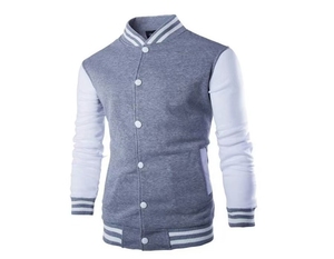 Veste de baseball universitaire moderne style varsity, broderie personnalisée, OEM, vêtements de sport urbains, veste toutes saisons pour hommes - Product Image 5