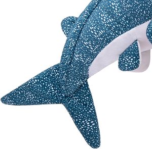 Peluche géante <span class=keywords><strong>requin</strong></span> <span class=keywords><strong>baleine</strong></span>, coussin confortable, jouet en peluche, polyester durable, rembourrage en coton PP, unisexe, décoration intérieure, cadeau - Product Image 5