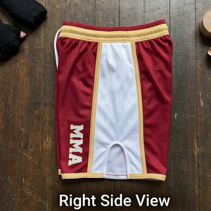 Shorts de Malla Sublimada 100% Poliéster, Unisex, para Boxeo, con Cordón Ajustable en la Cintura, para Hombre y Mujer - Product Image 3