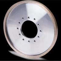 200x80mm Roda Gerinda Berlian Berikatan Logam untuk Mesin Pemoles Keramik Porselen