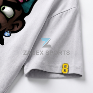 Ensemble de vêtements d'été pour hommes, t-shirt en coton décontracté à imprimé graphique et short de sport, vêtements de rue haut de gamme pour hommes - Product Image 5