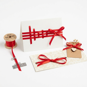 6mm Red Single Face Satin Ribbon Customizable Manufacturer 350 Meter Roll for Retail Packaging Holiday Displays Product <b>Bows</b> - Product Image 3