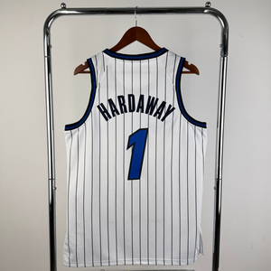 Camiseta de baloncesto Orlando City Magic para hombre, Vaughn Wagner 22, de malla a rayas, sin mangas, de secado rápido, poliéster/algodón, cuello en V, para todos. - Product Image 6