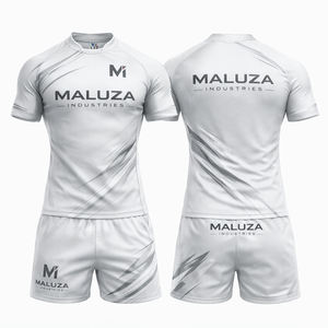 Uniforme de Rugby Sublimado de Moda 2026, Tela Ecológica, Diseño Personalizado, Conjunto de Camiseta de Rugby Corta, Ropa Deportiva Profesional para Clubes y Equipos - Product Image 6