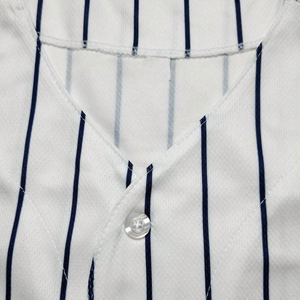 Wholesale Custom Sublimated Full Baseball Jersey 100% Polyester Made Heavyweight Button-Down Jersey Low Price Baseball Jerseys - Product Image 4