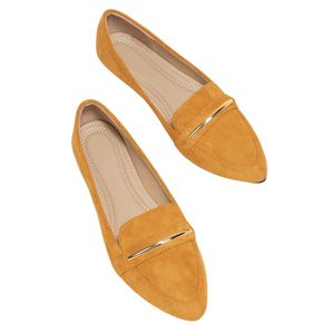 Zapatos de Cuero Modernos para Mujer, Mocasines con Punta Redonda de Primera Calidad, Fabricante, Exportación al por Mayor - Product Image 1