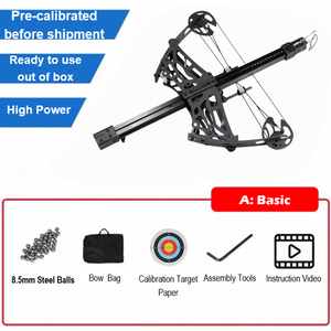 Arbalète de chasse puissante pour l'extérieur, prête à l'emploi, tir de précision à billes d'acier, arc composé - Product Image 2