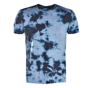 Camisetas Tie Dye 100% Algodón para Hombre, con Logotipo Personalizado, Estilo Casual de Verano, Manga Corta, Transpirables, Venta al Por Mayor - Product Image 1