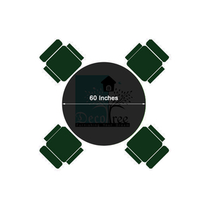 Nappe ronde en coton pur à imprimé floral moderne, tissu doux, imperméable et anti-taches, pour la décoration de la salle à manger, de la cuisine et de la maison - Product Image 4