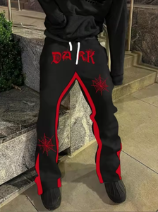 New Lightweight Mid 3D Cartoon Print Breathable Polyester/Cotton European American Style Casual Sports <b>Pants</b> Drawstring Men - Product Image 4