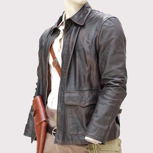เสื้อแจ็คเก็ตหนังอินเดียนา โจนส์ แอดเวนเจอร์ - Product Image 1