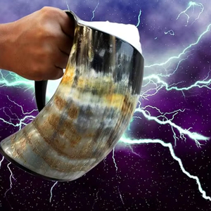 Suministro Directo de Fábrica, Taza para Beber de Cuerno Natural, Taza de Cerveza Rústica Hecha a Mano para Decoración de Bar en Casa, Disponible a Precios de Fabricación - Product Image 4