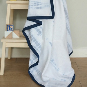 Alta calidad 100% algodón bebé Dohar Tie Dye suave y acogedor Swaddle transpirable tejido algodón Dohar para recién nacidos bebé - Product Image 3