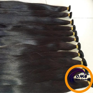 Machine Double Weft Single Drawn Human Hair <b>Extensions</b> Natural Remy Hair Bundles Thick Strong Weft - Product Image 4