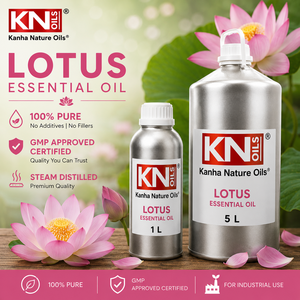Huile essentielle de lotus 100% pure, qualité cosmétique supérieure, fabricant en gros, fournisseur direct d'usine, exportateur mondial, vente en gros - Product Image 2