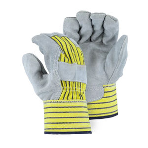 Gants de travail en cuir personnalisés pour hommes avec logo, fonction anti-coupure, meilleure protection des mains - Prix bas, nouvelle arrivée avec le meilleur service OEM - Product Image 1