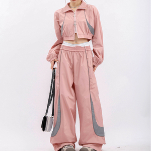 Vêtement de sport coupe-vent pour femme, best-seller, avec bandes réfléchissantes - Product Image 3