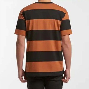 Camisetas de Hombre con Contraste de Color, Estilo Veraniego, Cuello Redondo, Algodón y Poliéster, Ropa Masculina, Tallas Grandes, Estilo Urbano Informal - Product Image 1