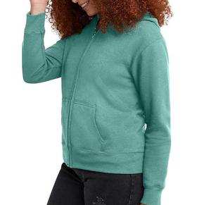 Custom Purple Color Women Zipper Hoody Fashion Casual Hip Hop Sportswear Full Face <b>Zip</b> Hoodies <b>Tops</b> Zipper <b>up</b> Hoodie For Ladies - Product Image 4