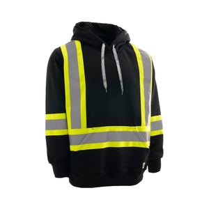 Personalizable HI vis chaqueta de lana con cinta reflectante OEM disponible resistencia al agua uniformes reflectantes Hecho en Pakistán. - Product Image 1
