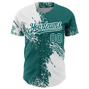 เสื้อเบสบอลลำลองแบบสปอร์ตสั่งทำได้ ขายดี คุณภาพเยี่ยม ออกแบบโลโก้ได้ตามต้องการ ชุดยูนิฟอร์มใหม่ โพลีเอสเตอร์ 100% ป้องกันรังสียูวี แขนสั้น - Product Image 3