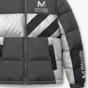 Veste matelassée imperméable pour homme, veste d'hiver chaude et isolante, vêtements de rue pour l'extérieur, fabrication OEM - Product Image 2