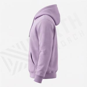 Sudadera con Capucha Premium Personalizada de Manga Larga para Hombre, Venta al por Mayor de Fábrica, Precios al por Mayor, Sudadera de Algodón Grueso, Estilo Urbano - Product Image 3