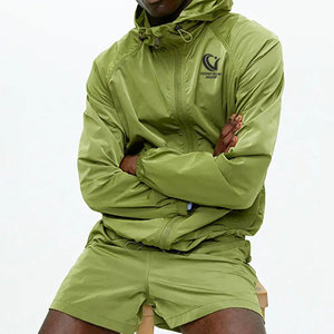 ชุดเซ็ตเสื้อแจ็คเก็ตกันลมคุณภาพสูง สไตล์ลำลอง ทรงโอเวอร์ไซส์ ทนทาน - Product Image 1
