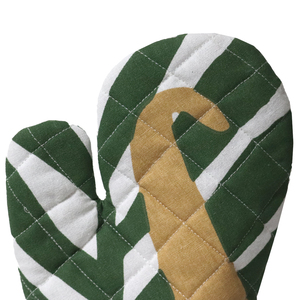 Mitaines de four imprimées 100% coton pour usage en cuisine, ensemble de mitaines de four pour restaurant, vente en gros en Inde - Product Image 4