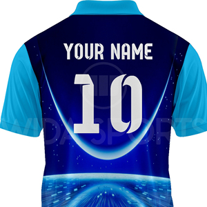 เสื้อคริกเก็ตแบบกำหนดเอง เสื้อคริกเก็ตผู้ชาย ระบายอากาศ แห้งเร็ว ชุดทีมแบบซับลิเมชั่น ชุดกีฬา โพลีเอสเตอร์ 100% วิดา สปอร์ตส์ - Product Image 5