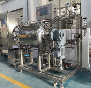 Bailun 50L fermentador sólido Aplicación de procesamiento de alimentos biorreactor sólido sistema de escalabilidad proceso de fermentación - Product Image 3