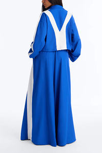 New Arrival Custom Autumn Wide Leg open Nylon Pants <b>jacket</b> Windbreaker women new style loose fit trouser zipper <b>jacket</b> - Product Image 2