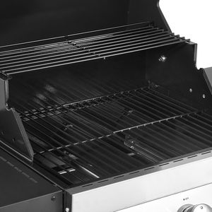 Grill a Gas Propano con 3 Bruciatori, Area di Cottura di 338 Pollici Quadrati, Griglie in Acciaio al Carbonio Smaltato, 36.000 BTU, Spaziosi Barbecue da Esterno - Product Image 3