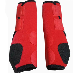 Botas de Protección para Caballos, Botas de Protección para las Patas, Botas de Alta Calidad, Duraderas y Ajustables - Product Image 5