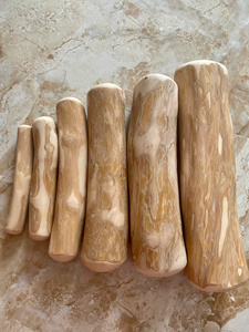 Premium Coffee Wood Dog Toy Natural Safe Chew - Product Image 3
