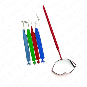 Hot Selling Coated Eyelash Extension Tweezers High Pointed Stainless Steel Eco Friendly Sustainable Precision Lash <b>Tool</b> - Product Image 4