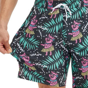 Shorts de bain pour hommes personnalisés 2026, coupe-vent, respirants, séchage rapide, taille élastique, pour l'été, vente en gros - Product Image 6