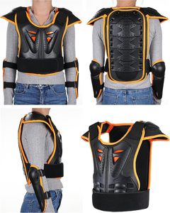 Ensemble de protection pour moto avec protections pour la poitrine, les épaules, le dos, les coudes et les genoux, équipement de course de motocross - Product Image 2