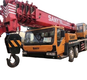 Usado en buenas condiciones Original China Sany 50 t Camión grúa usada 50 ton Sany STC500 Camión grúa para la venta - Product Image 3