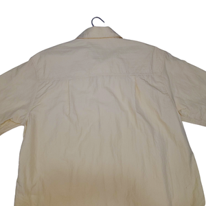 Camisa Casual de Manga Corta con Cuello Mandarín para Hombre, Color Sólido, Popelina de Algodón, Ropa de Trabajo de Verano, de Fábrica en Vietnam - Product Image 4