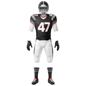 Uniforme de Fútbol Americano Personalizable, Estilo Único para Equipos, Mangas Cortas, Transpirable, Tallas Grandes, Uniformes de Fútbol Americano - Product Image 6