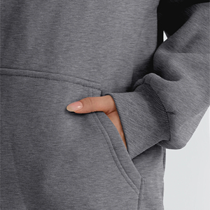 Ensemble de survêtement décontracté deux pièces pour homme, coupe oversize, en polyester/coton, coupe-vent et respirant, idéal pour l'entraînement et le jogging – Collection Hiver 2026 - Product Image 4