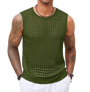 Nouvel Arrivage 2026 – T-shirt en maille respirante transparente de qualité supérieure pour homme, idéal pour les fêtes, les clubs et l'entraînement, couleur noire - Product Image 1