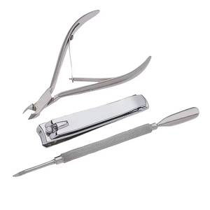 Morje Surgical Pink <b>Nail</b> <b>Kit</b> with 10 in 1 Stainless Steel Clippers & Tools Portable Manicure Set in Bag Classic Style for Adults - Product Image 5
