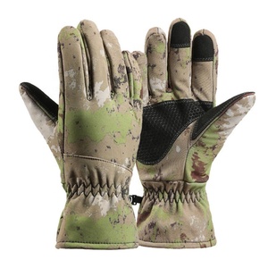Racing Gloves Full Finger Neoprene Touchscreen Compatible Outdoor Riding Unisex <b>Black</b> - Product Image 1