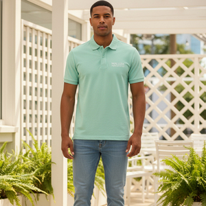 Camiseta Polo Personalizada con Logotipo para Hombre, Algodón Transpirable, Corte Ajustado Informal, Manga Corta, Ropa de Verano de Alta Calidad - Product Image 6