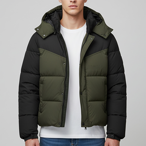 Chaqueta Acolchada Urbana para Hombre, Nylon 380T, Calidad Premium, Invierno, Estilo Americano y Europeo, Chaqueta Acolchada para Exteriores - Product Image 6