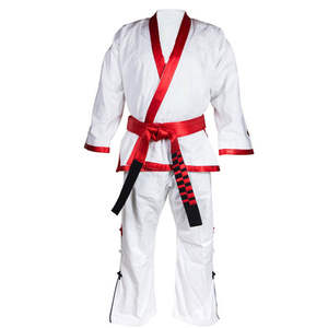 Traje de Taekwondo de Alta Calidad 100% Algodón, Kimono de Jiu Jitsu, Uniforme de Entrenamiento de Taekwondo Más Vendido - Product Image 3