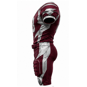 Tenue de football américain personnalisée pour équipes jeunes – Ensemble maillot d'entraînement vierge en twill sublimé pour le football américain – Vente en gros - Product Image 6